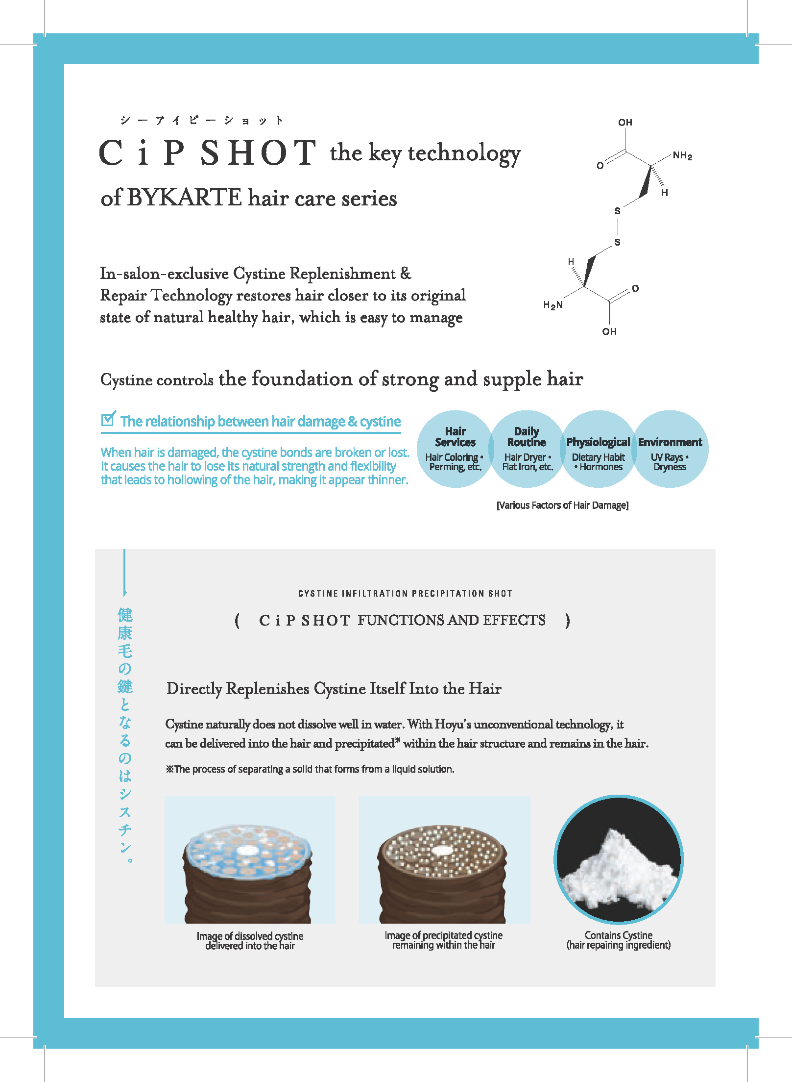 Bykarte treatment by Hoyu - brand book page 1